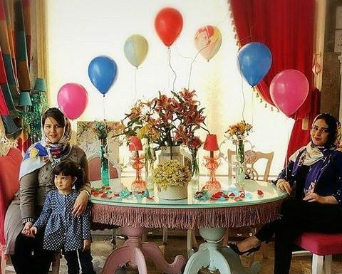 عکس سه نفره برای تولد