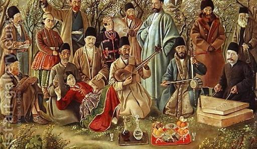 عکس تابلو نقاشی های معروف ایرانی