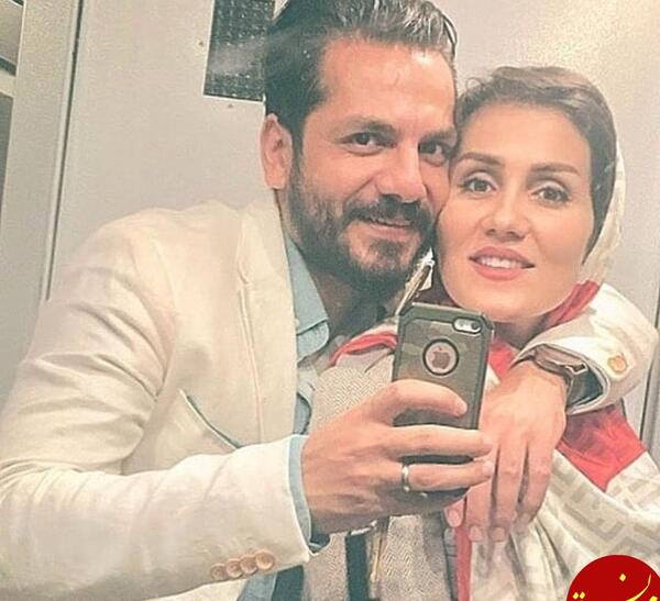 عکس زن واقعی پژمان جمشیدی