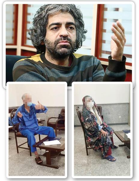 عکس پدر مادر بابک خرمدین