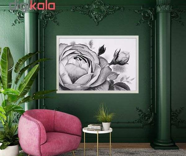 عکس نقاشی مدرن طرح گل