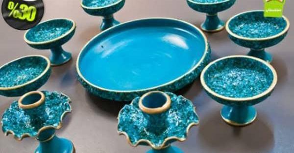 عکس مدل نقاشی روی سفال هفت سین