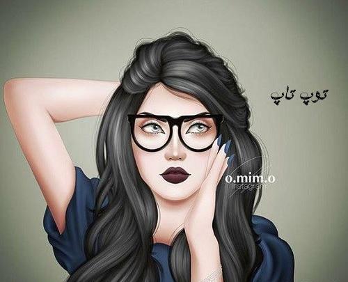 عکس سه نفره دوستانه دخترانه کارتونی