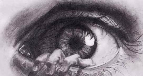 عکس نقاشی سیاه قلم زیبا