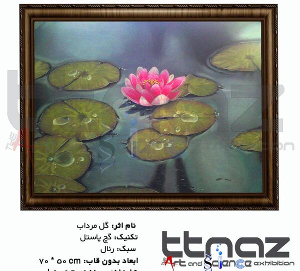 عکس نقاشی گل مرداب