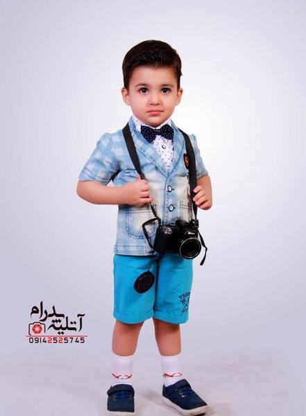 عکس اتلیه کودک پسرانه