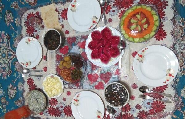 عکس غذای چهار نفره