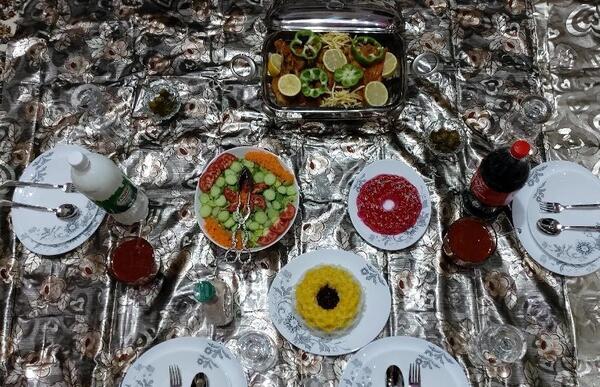 عکس غذای چهار نفره