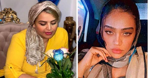 عکس مادر زن مهدی قائدی بازیکن استقلال