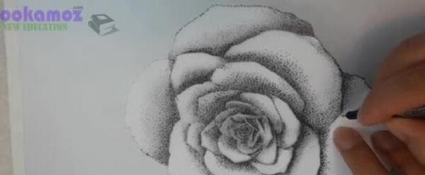 عکس نقاشی گل فرهنگ و هنر هفتم