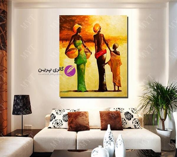 عکس نقاشی مدرن منزل