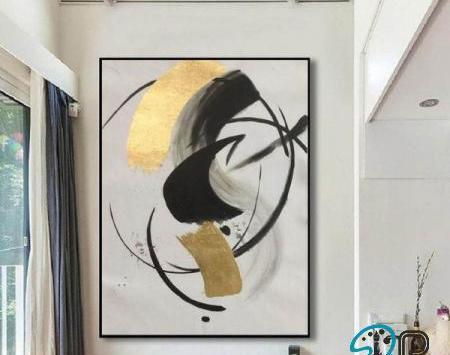 عکس نقاشی مدرن انتزاعی