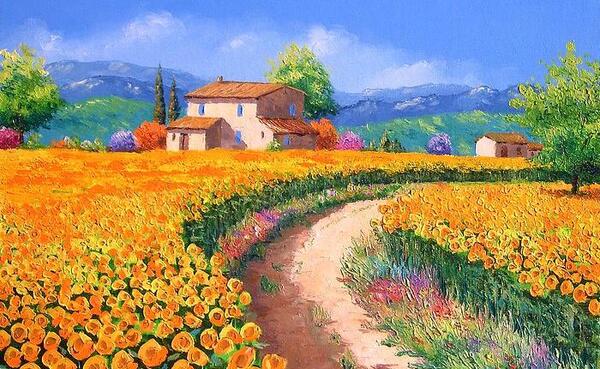 عکس نقاشی های معروف طبیعت