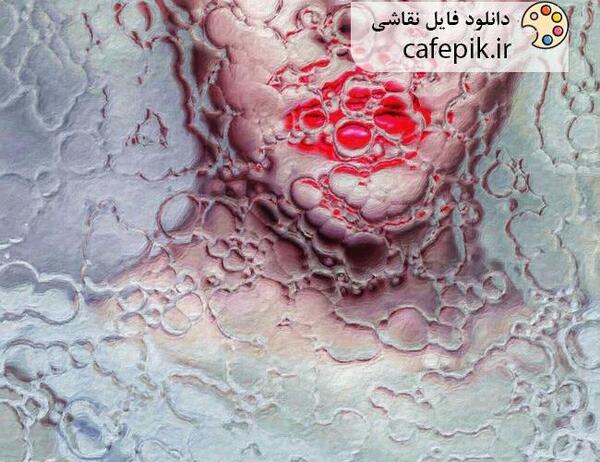 عکس نقاشی مدرن لب