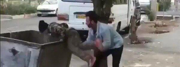 عکس کودک زباله گرد