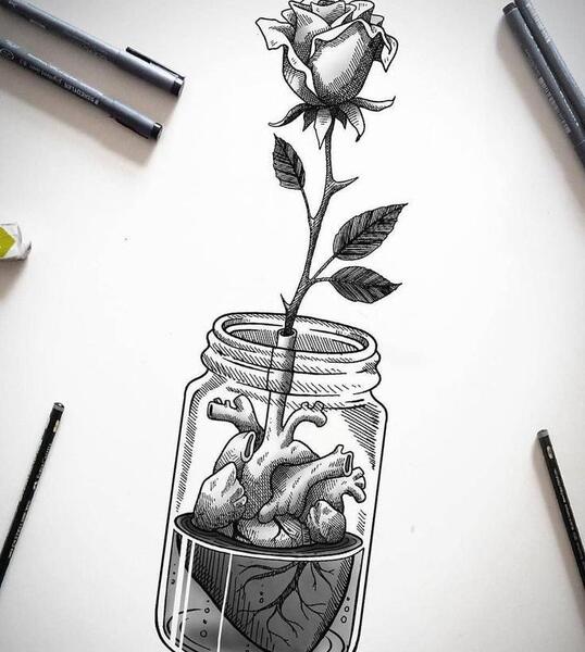عکس نقاشی فانتزی با راپید