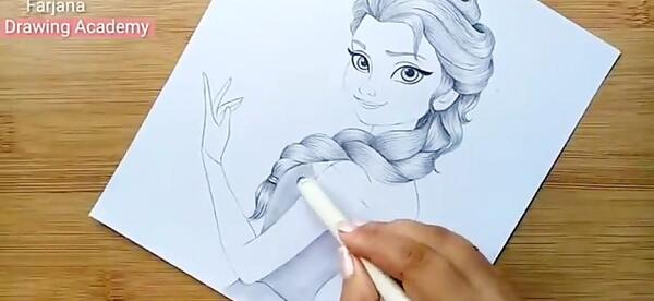 عکس نقاشی فانتزی السا