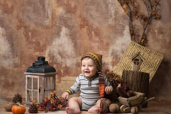 عکس آتلیه پاییزی