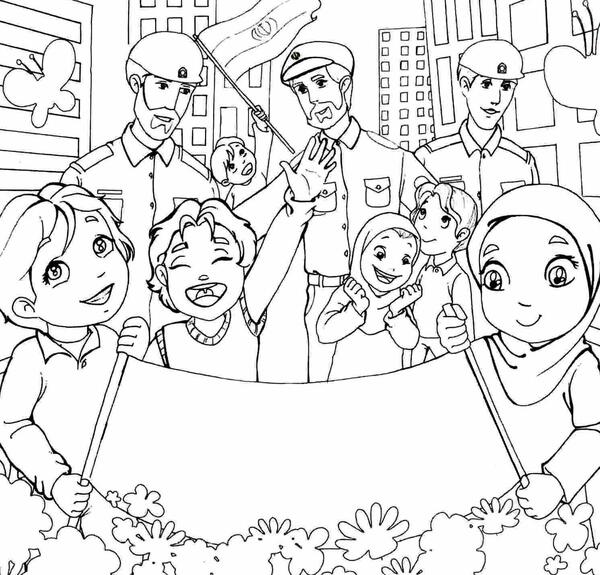عکس نقاشی کودکانه 13 آبان