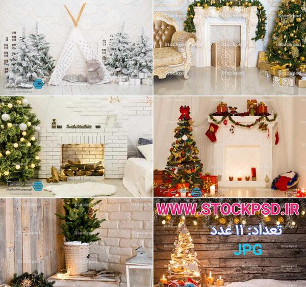 عکس آتلیه کودک کریسمس