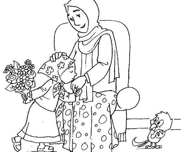 عکس نقاشی روز مادر