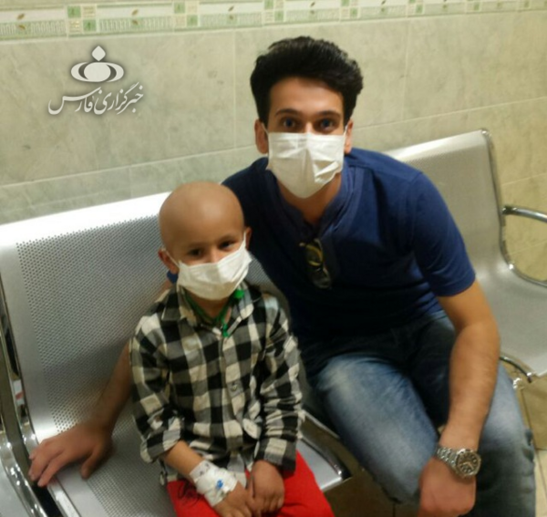 عکس کودک سرطانی