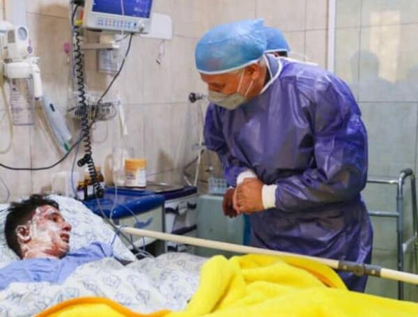 عکس نقاشی صورت علی لندی