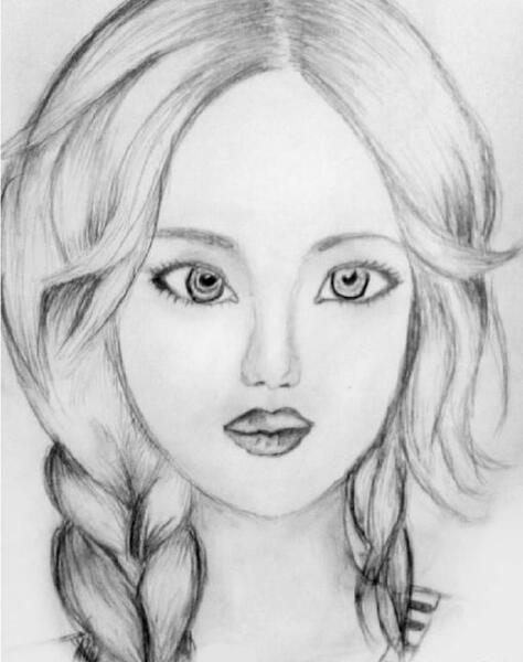 عکس نقاشی چهره طراحی
