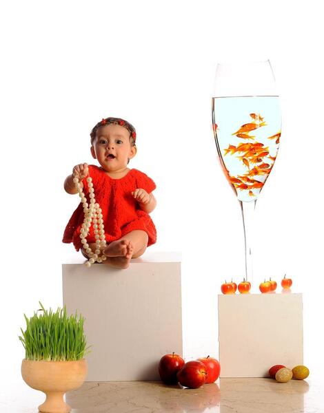 عکس آتلیه کودک نوروز