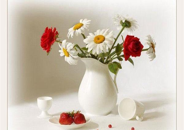 عکس نقاشی های زیبا ی گل