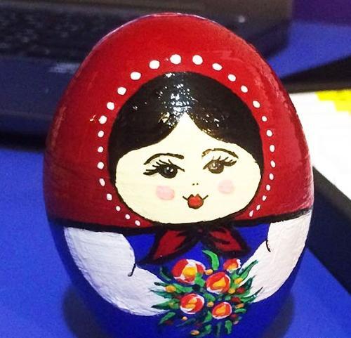 عکس طرح خاتون برای نقاشی روی سفال