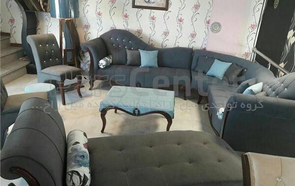عکس مبل ال نه نفره