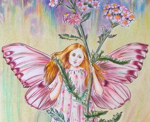عکس طرح نقاشی فرشته