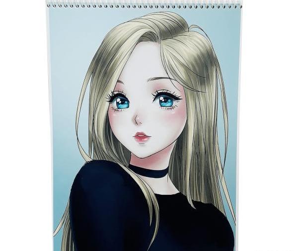 عکس طرح نقاشی انیمه