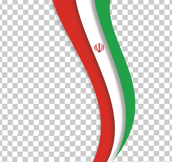 عکس پرچم ایران صاف