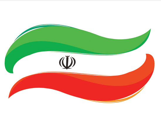 عکس پرچم ایران صاف