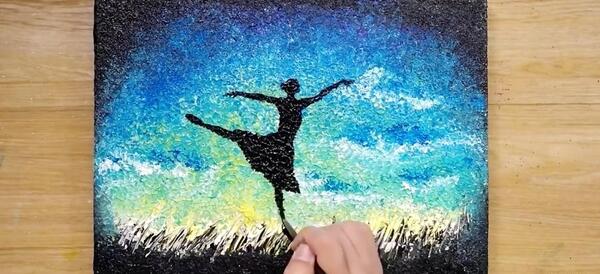 عکس طرح برای نقاشی روی بوم رنگ