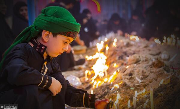 عکس کودک شام غریبان