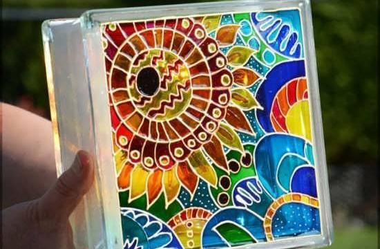 عکس نقاشی روی شیشه