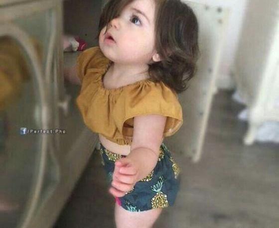 عکس نی نی دختر اینستاگرام