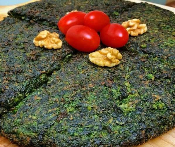 عکس کوکو سبزی خانگی