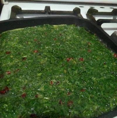 عکس کوکو سبزی خانگی