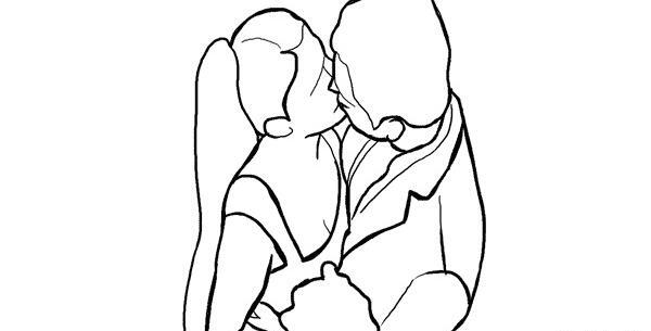 عکس ژست عروس وداماد زیبا