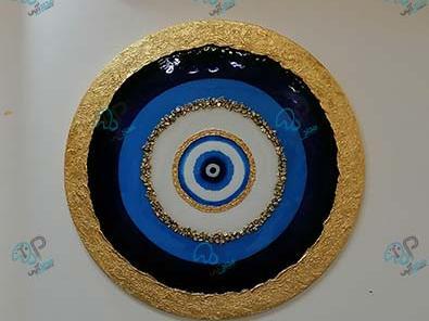 عکس نقاشی مدرن چشم نظر