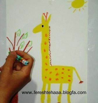 عکس مدل نقاشی برای کودکان پیش دبستانی