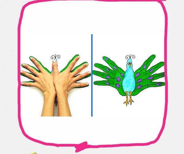 عکس نقاشی با دست