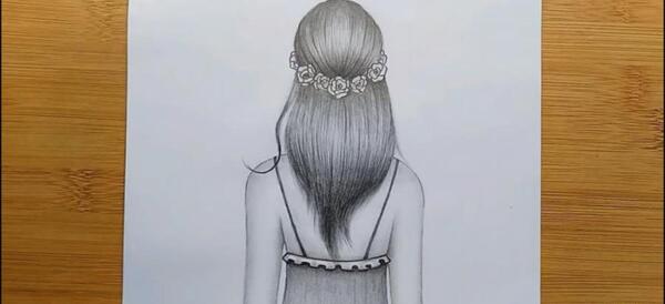 عکس نقاشی سیاه قلم قشنگ