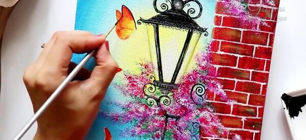 عکس نقاشی های زیبا روی بوم