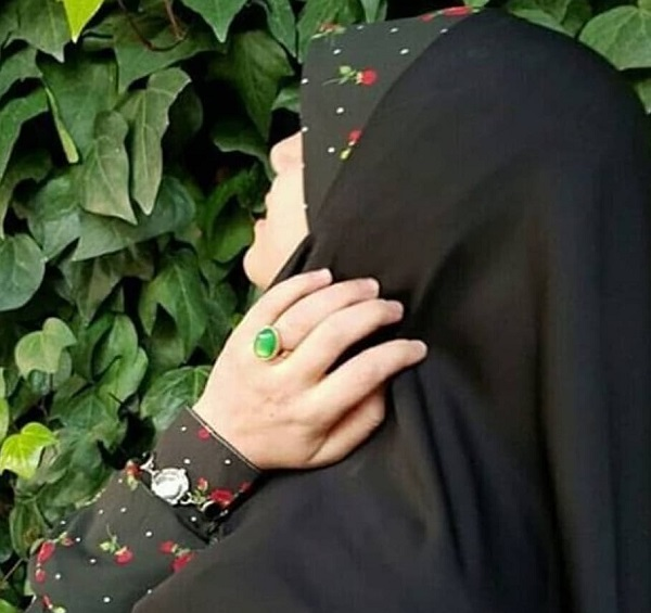 عکس نقاشی های زیبا حجاب