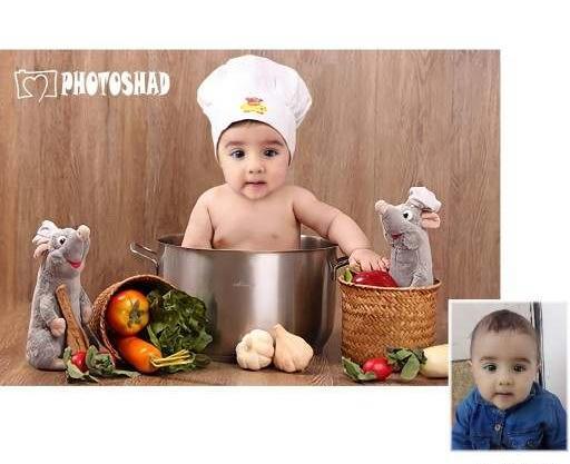 عکس آتلیه ای کودک در منزل